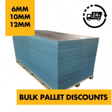 Bulk Pack (Pallets of 100) Tile Backer Board 6mm / 10mm / 12mm  Pallet Load Tile Backer Hard Backer Rigid Cement Board Underfloor Heating Insulated XPS Panel Board Bulk Pack (Pallets of 100) Tile Backer Board 6mm / 10mm / 12mm  Pallet Load Tile Backer Hard Backer Rigid Cement Board Underfloor Heating Insulated XPS Panel Board